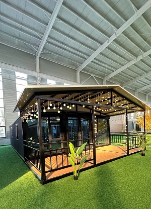 Expandable Container House - ခေတ်မီ။ တည်ဆောက်ရန်လွယ်ကူသောအိမ်တော်လှန်ရေး။